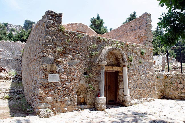 Griechenland - Kos - Paleo Pyli - Marienkirche Panagía ton Kastrianón