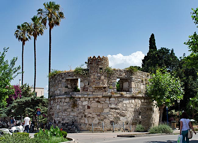 Griechenland - Kos-Stadt - mittelalterlicher Wehrturm