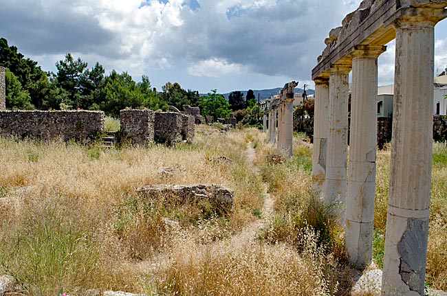Griechenland - Kos-Stadt - Westliches Ausgrabungsfeld