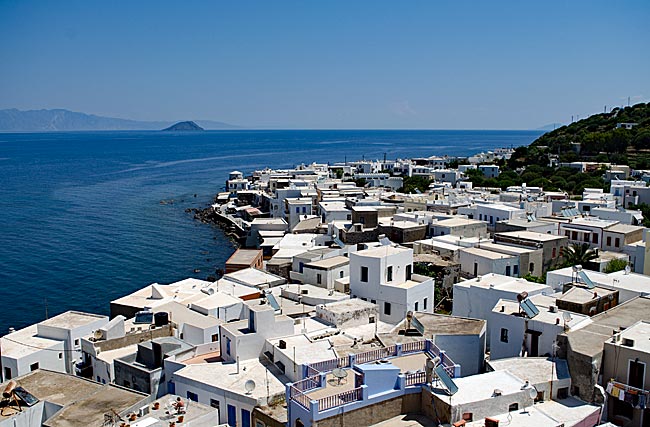Griechenland - Nisyros - Mandraki von oben