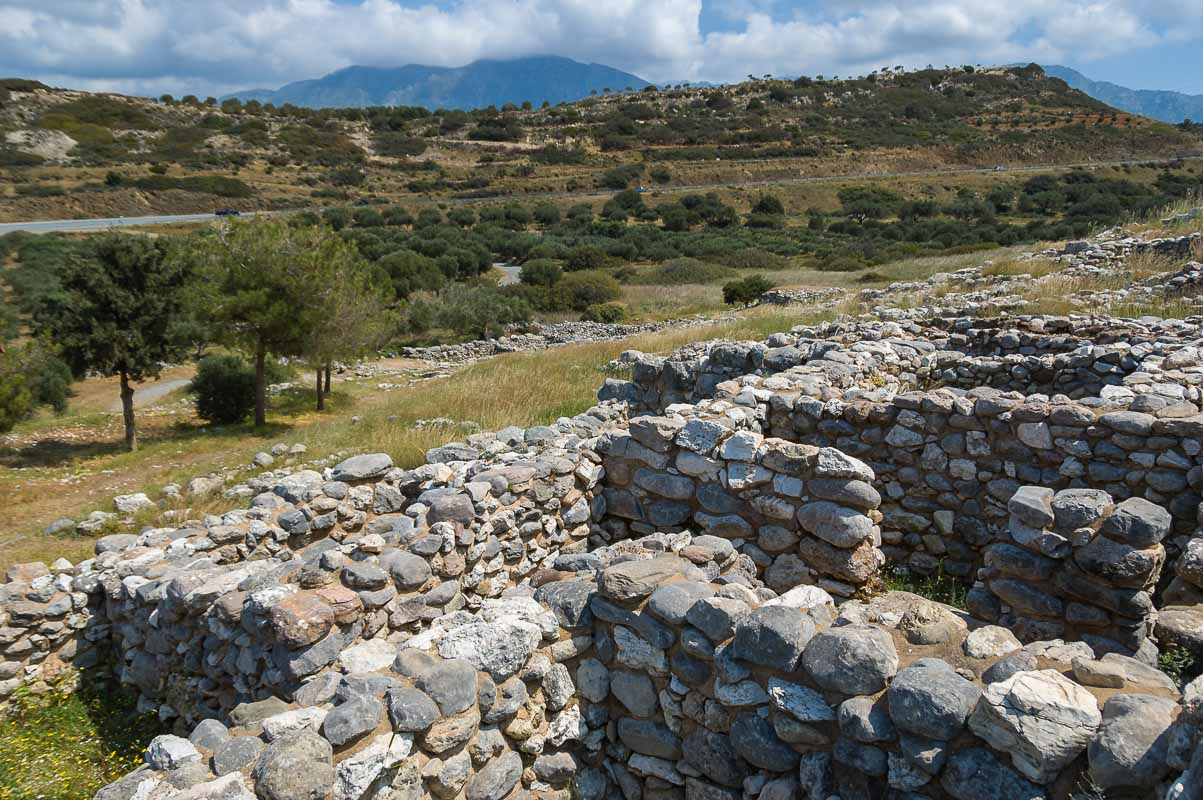 Gournia, größte minoische Stadt auf Kreta