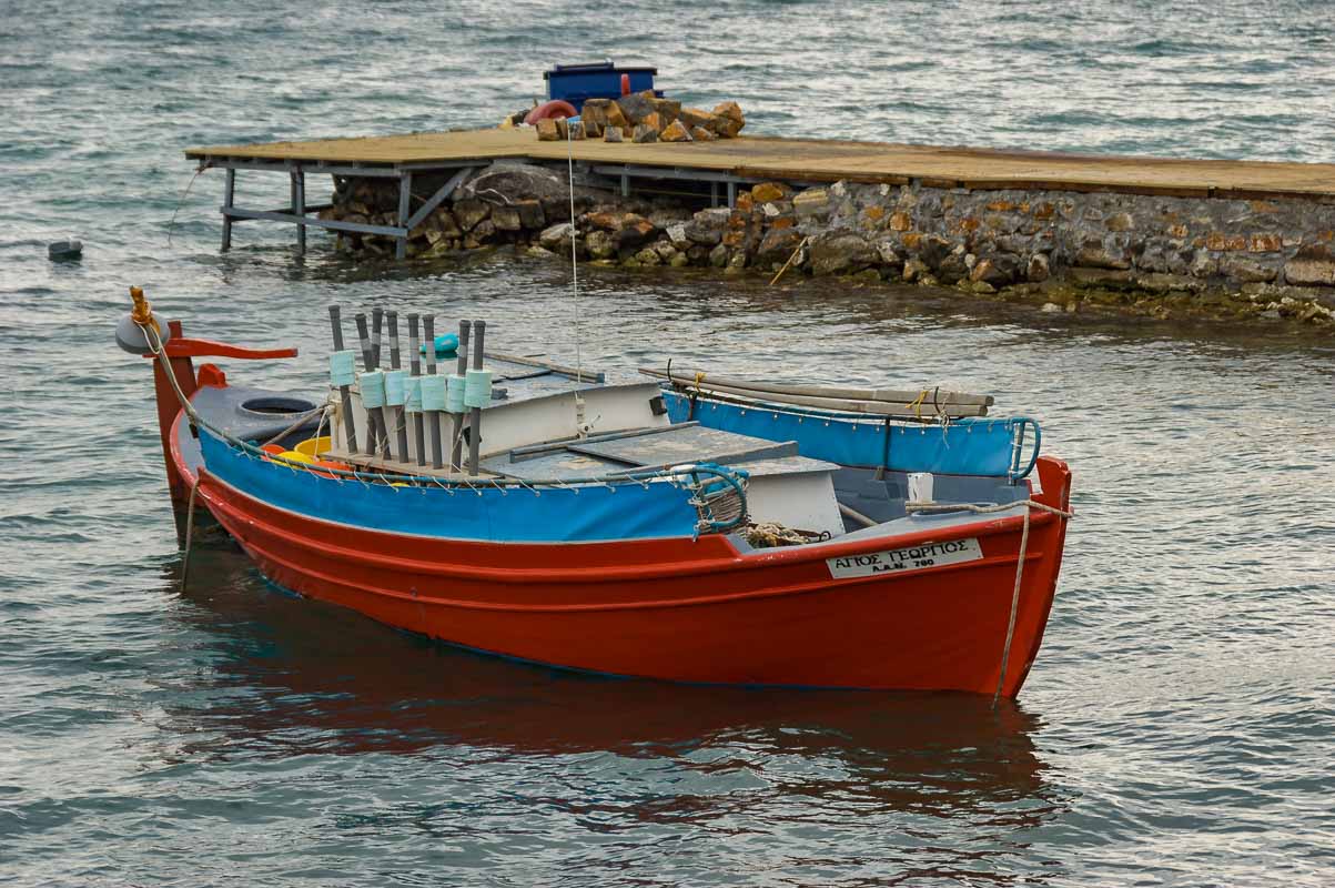 Fischerboot Kreta