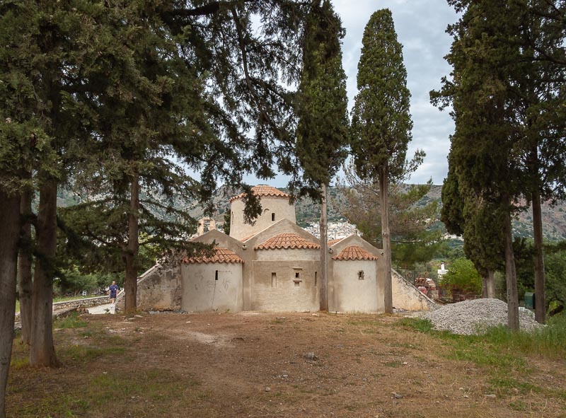 Die spätbyzantinische Panagía i Kera in Kritsá westlich von Ágios Nikólaos