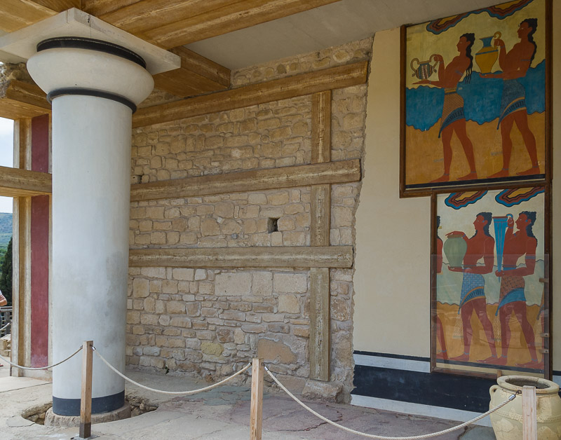 Kreta: Ausgrabungsstätte Knossos