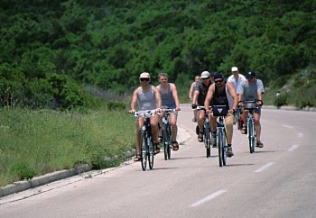 Kroatien Kvarner Bucht Radler