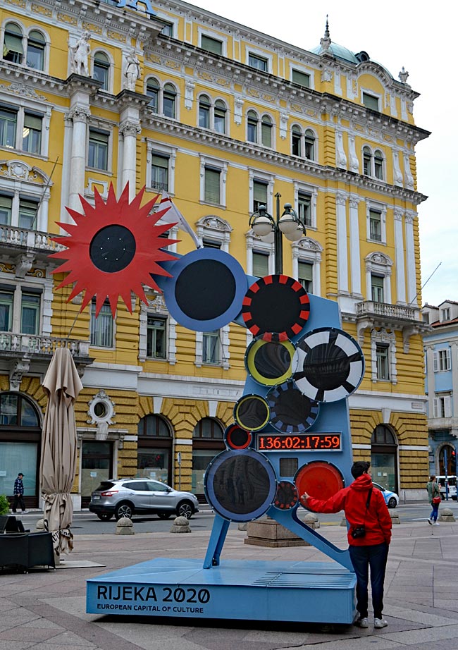 Kroatien - Werbung für die Kulturhauptstadt: Bis in Rijeka alle Rädchen ineinandergreifen, ist es noch viel Arbeit