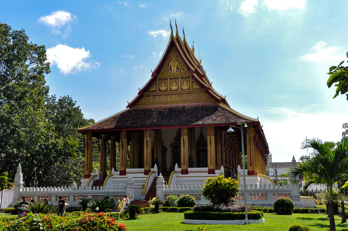 Laos, Vientiane, Tempel Ho Pha Keo