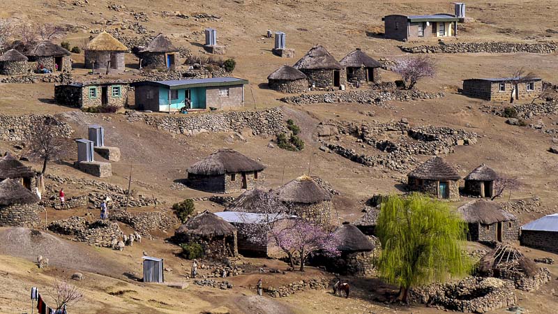 Dorf in Lesotho, Foto: Pixabay