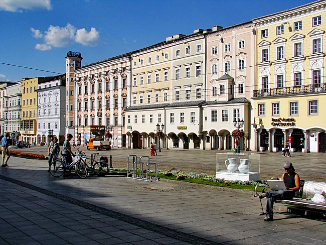 Österreich - Linz - Hauptplatz