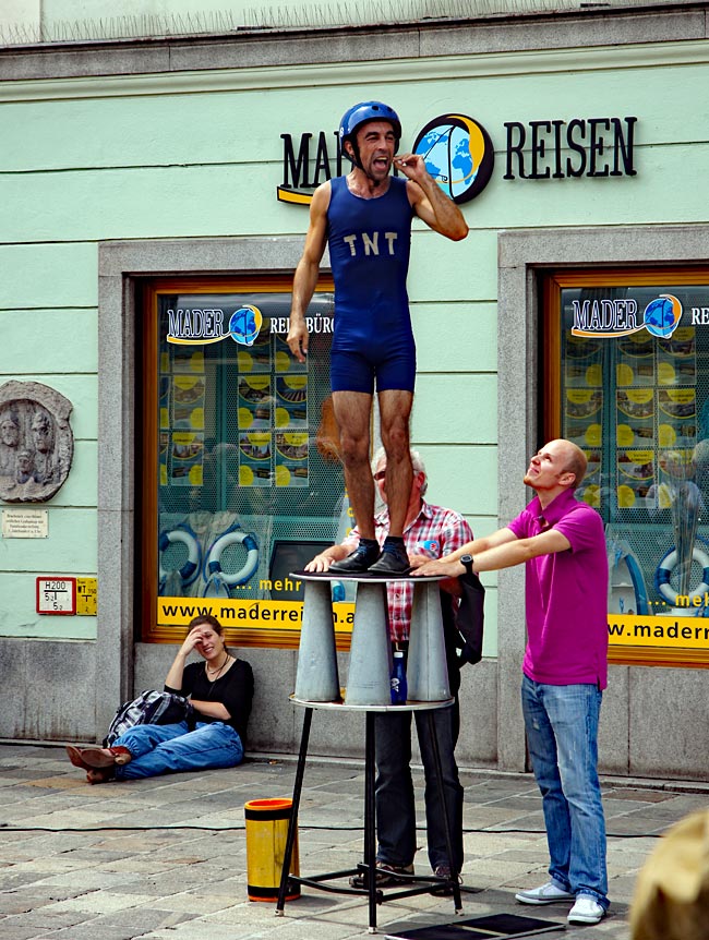 Österreich - Linz - Straßentheaterfestival