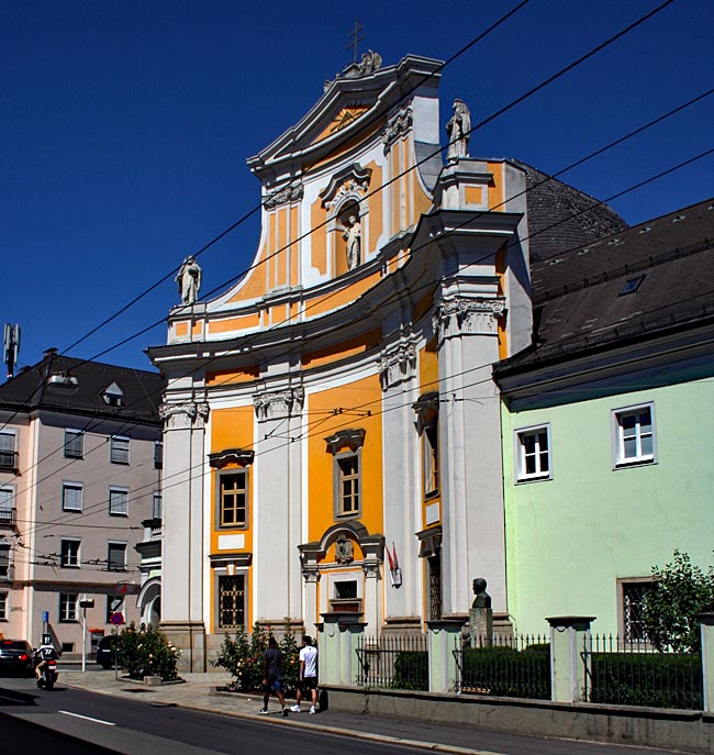 Österreich - Linz, Herrenstraße, Kirche der Barmherzigen Brüder