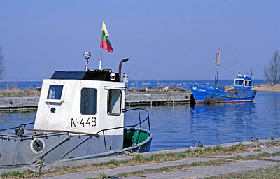 Litauen - Blick über das Haff von Vente aus
