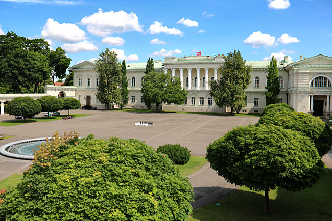 Vinius in Litauen - der Präsidentenpalast