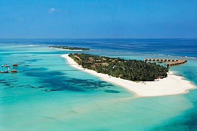 Malediven - Blick auf Kanuhura