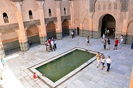 Marokko - Marrakesch - die Medersa Ben Youssef