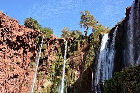 Marokko - Ouzoud-Wasserfälle