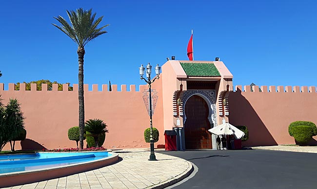 Marokko - Königlicher Palast in Marrakesch