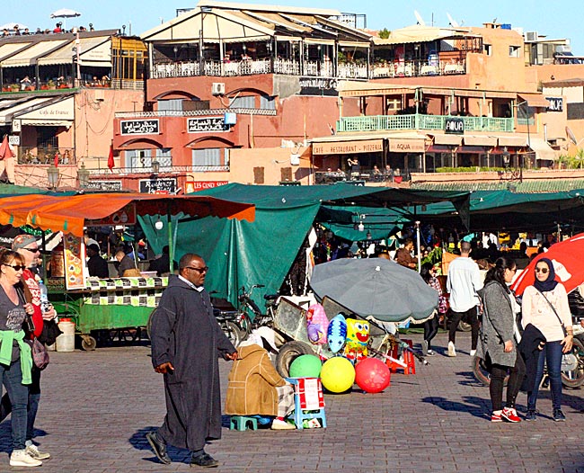 Marokko - Djemaa el Fna in Marrakesch