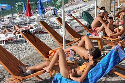 Montenegro - Am Žanjica-Strand auf der Luštica Halbinsel