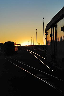 Namibia - Desert-Express - Abendstimmung