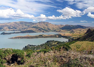 Neuseeland - Banks-Halbinsel - Bucht von Lyttelton