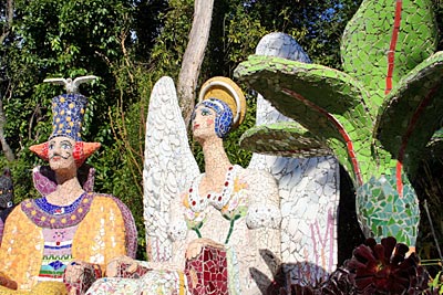 Neuseeland - Banks-Halbinsel - Giants House in Akaroa