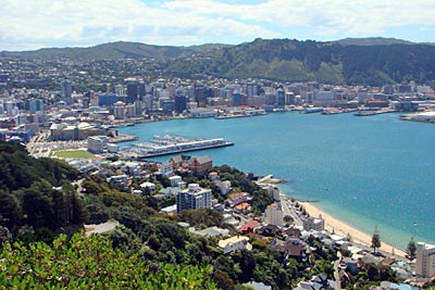 Neuseeland - Mt Victoria mit Blick auf Wellington