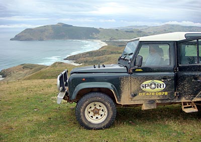 Neuseeland - Otago-Halbinsel - Sam's Landrover