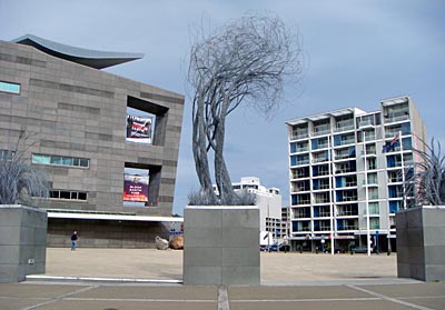 Neuseeland - Wellington - Kunst vor dem Te Papa