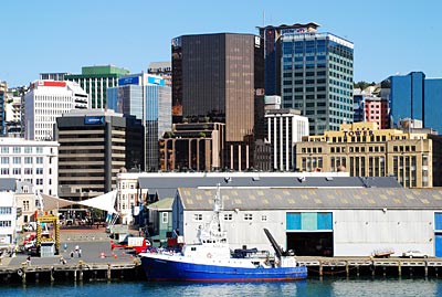 Neuseeland - Skyline von Wellington