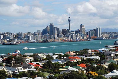 Neuseeland - Skyline von Auckland
