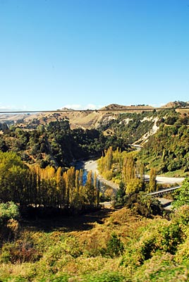 Neuseeland - Landschaft nahe des Rangitikei River