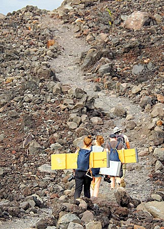 Nicaragua - Sandboarding auf Vulkanasche auf dem Cerro Negro