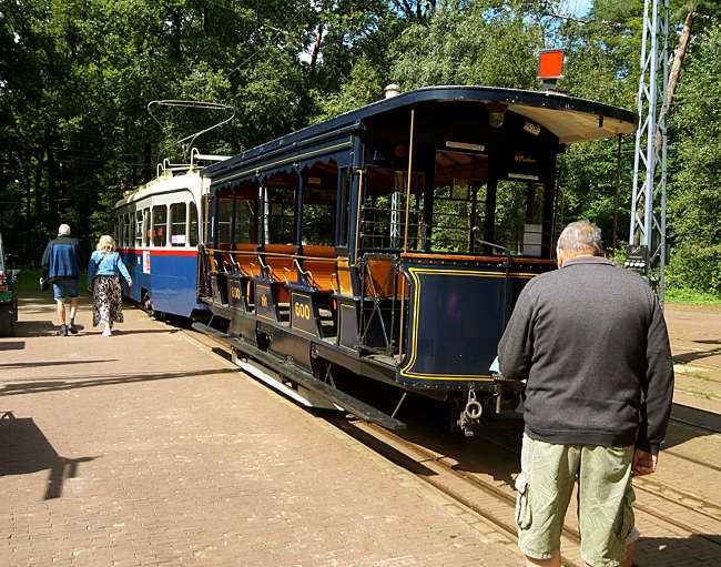 Arnhem - Niederländisches Freilichtmuseum - historische Straßenbahnen
