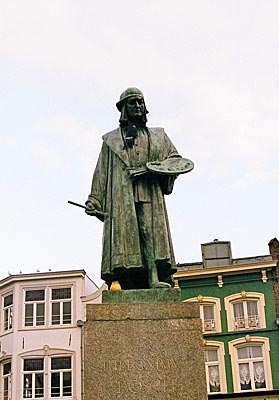 Niederlande - Denkmal für Hieronymus Bosch in Den Bosch