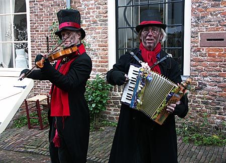 Niederlande - Deventer - Dickens Festijn - Musiker