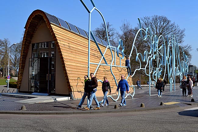 Nimwegen, Niederlande - Nachhaltiger Holzbau: Hier gibt es Informationen über die Grüne Hauptstadt