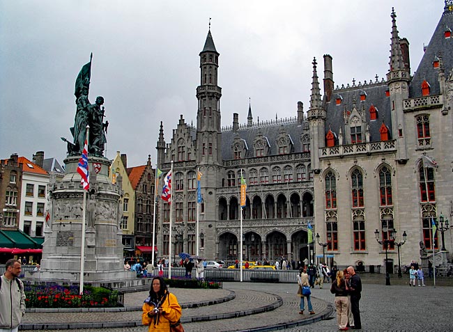 Belgien - Brügge - Marktplatz