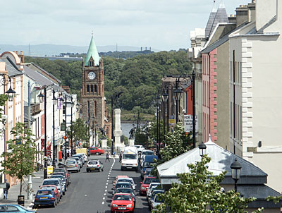 Nordirland Londonderry Bishop Street