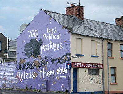 Nordirland Londonderry Wandprotest