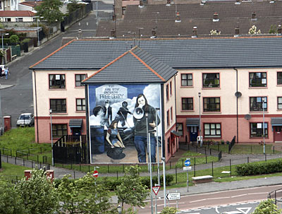 Nordirland Londonderry Bogside