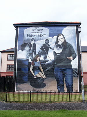 Nordirland Londonderry Jugenprotest