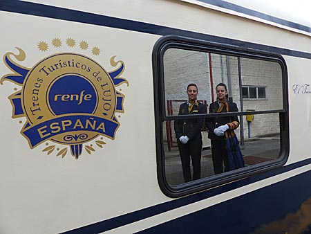 Seit 1983 ist das rollende Hotel „Transcantábrico“ im spanischen Norden unterwegs