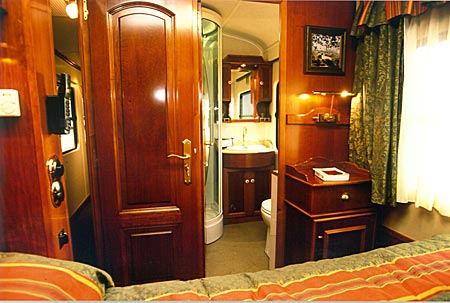 Insgesamt 25 Suiten bieten im Transcantábrico Platz für 54 Reisende