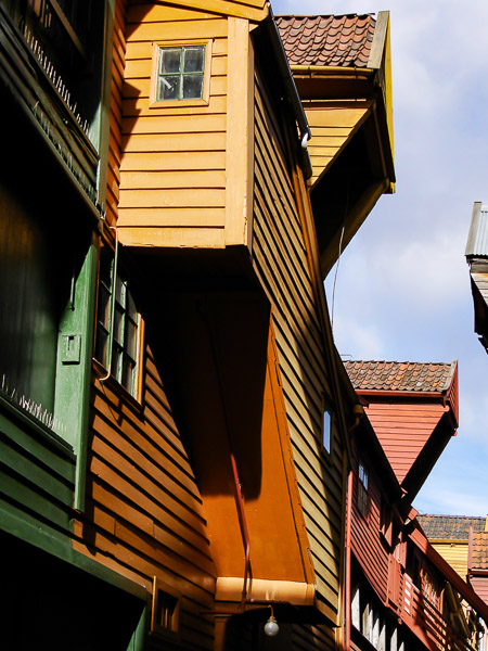 Bryggen, Bergen, Norwegen