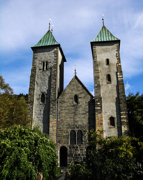Marienkirche in Bergen, Norwegen