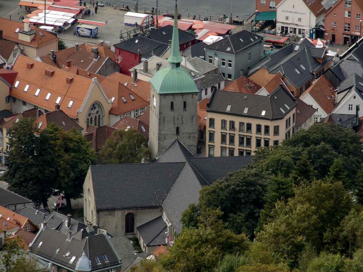 Kreuzkirche in Bergen, Norwegen