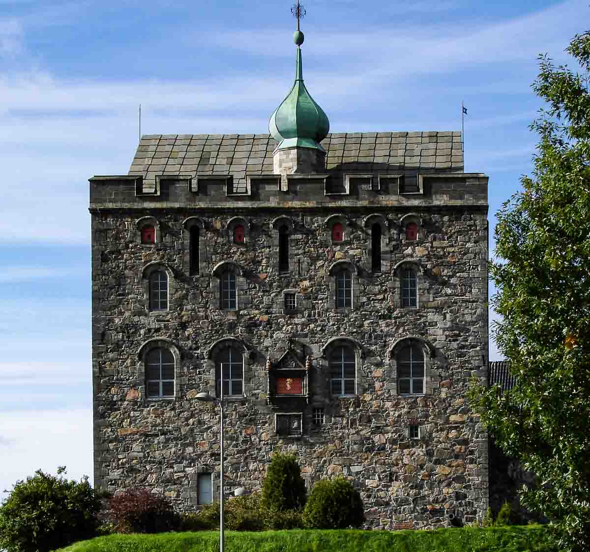 Rosenkrantzturm in Bergen, Norwegen