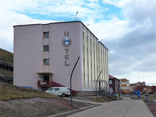 Barentsburg auf Spitzbergen