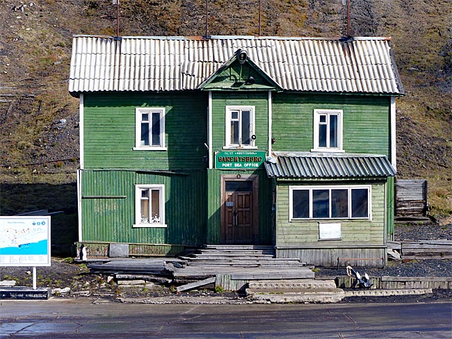 Barentsburg auf Spitzbergen